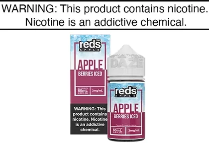 BERRIES APPLE ICED BY REDS E JUICE 60ML/100ML