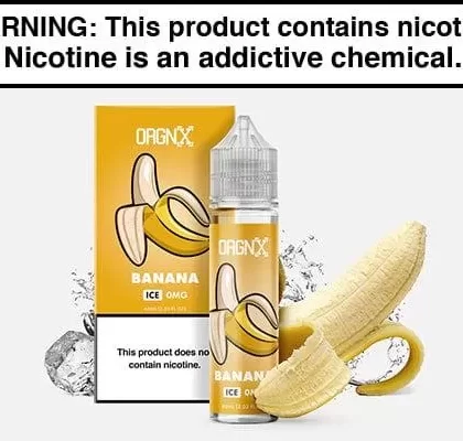 BANANA ICE BY ORGNX 60ML