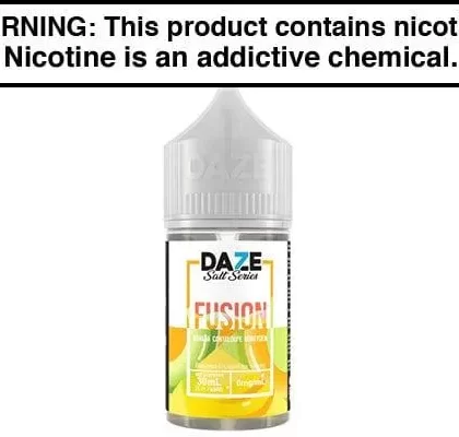 BANANA CANTALOUPE HONEYDEW BY 7 DAZE FUSION SALT 30ML
