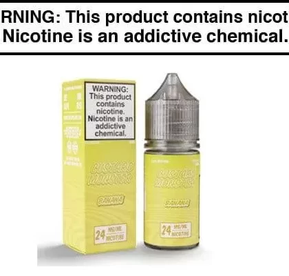 BANANA BY CUSTARD MONSTER SALT NIC 30ML
