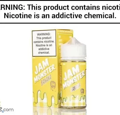 BANANA BY JAM MONSTER 100ML