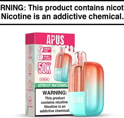 APUS X-50K DISPOSABLE VAPE – 50,000 PUFFS