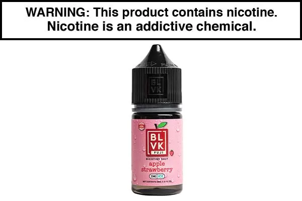 APPLE STRAWBERRY ICE BY BLVK FUJI SALT 30ML