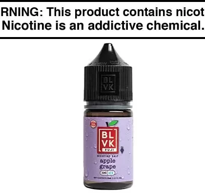 APPLE GRAPE ICE BY BLVK FUJI SALT 30ML