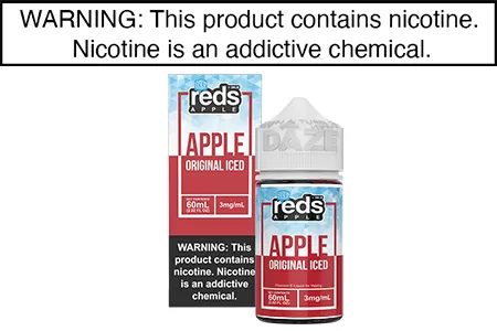 APPLE ICED BY REDS E JUICE 60ML/100ML