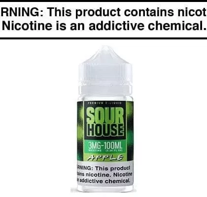 APPLE BY SOUR HOUSE E LIQUID 100ML