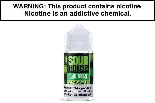 APPLE BY SOUR HOUSE E LIQUID 100ML