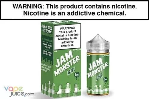 APPLE BY JAM MONSTER 100ML