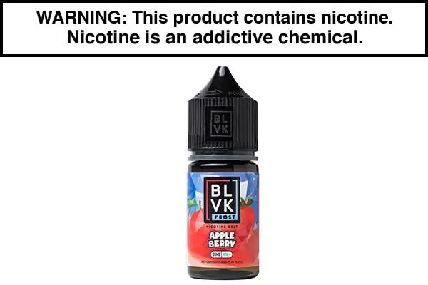 APPLE BERRY ICE BY BLVK FROST SALT 30ML