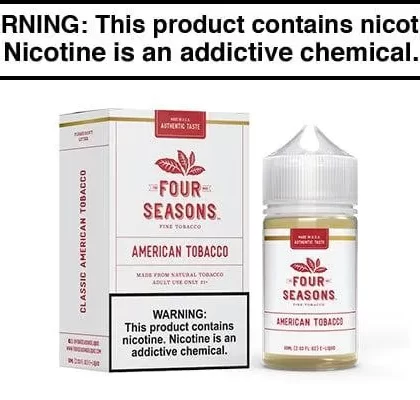 AMERICAN TOBACCO BY FOUR SEASONS 30ML/60ML