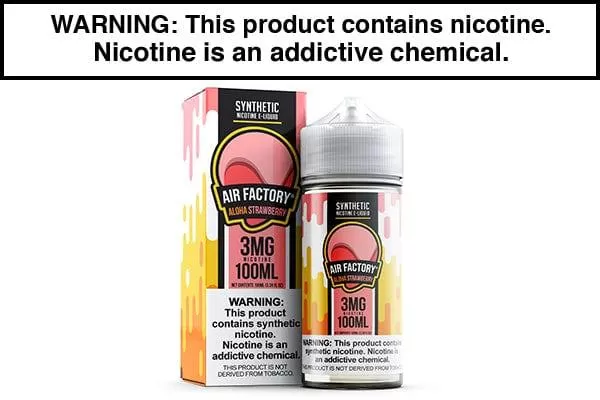 ALOHA STRAWBERRY BY AIR FACTORY SYNTHETIC 100ML