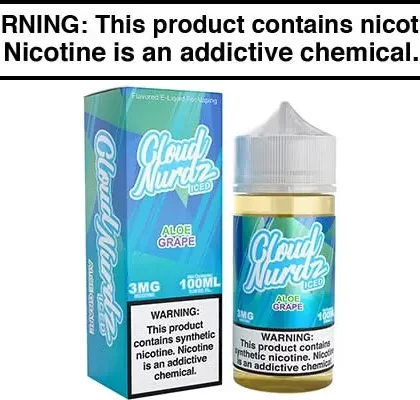 ALOE GRAPE ICED BY CLOUD NURDZ 100ML