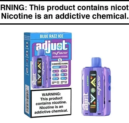 ADJUST MYFLAVOR 40K DISPOSABLE VAPE – 40,000 PUFFS