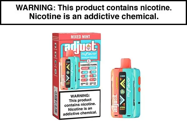 ADJUST MYFLAVOR 40K DISPOSABLE VAPE – 40,000 PUFFS - Image 2