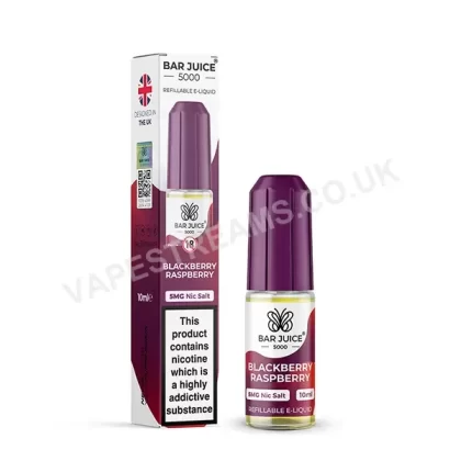Bar Juice 5000 Blackberry Raspberry Nic Salt E-Liquid