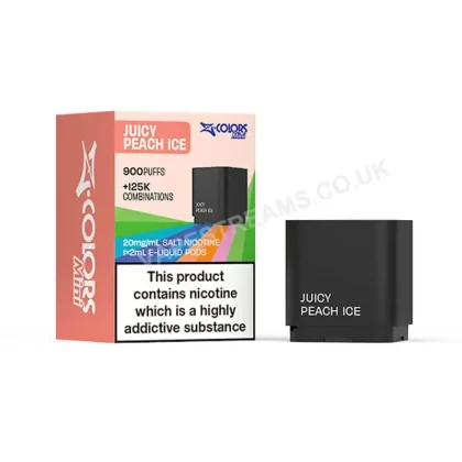 Zlabs ZColors Mini Juicy Peach Ice Prefilled Pods