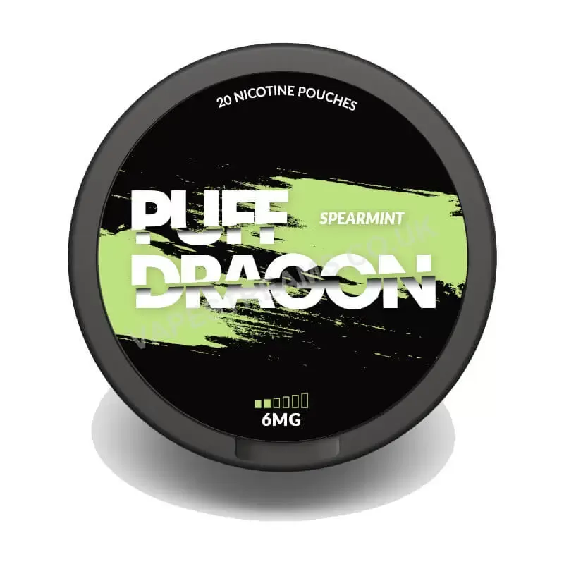 Puff Dragon Spearmint Nicotine Pouch