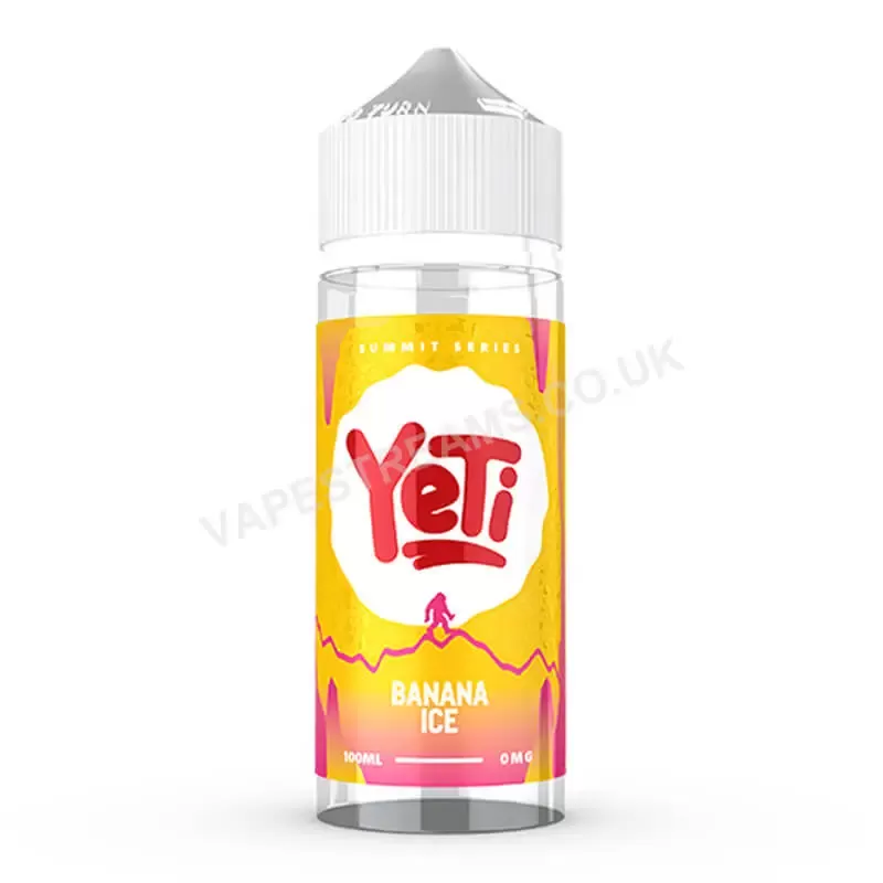 YeTi Summit Series Banana Ice E-Liquid Shortfill