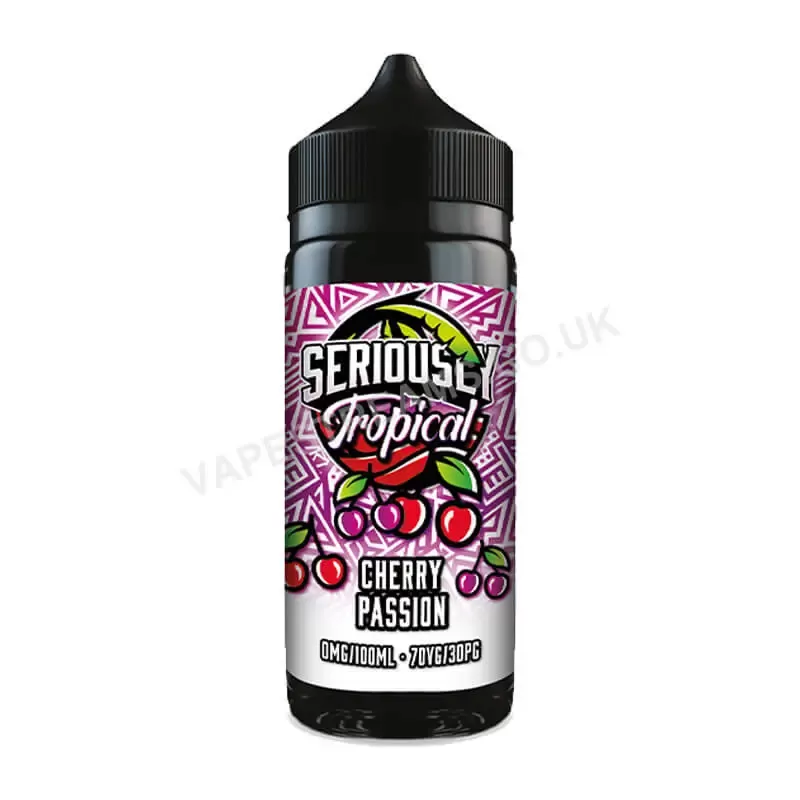 Cherry Passion E-Liquid Shortfill by Doozy Seriously Tropical