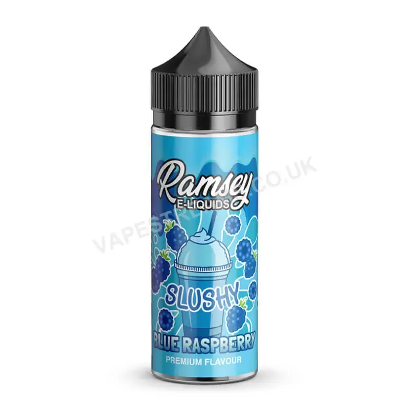 Ramsey Slushy Blue Raspberry E-Liquid Shortfill