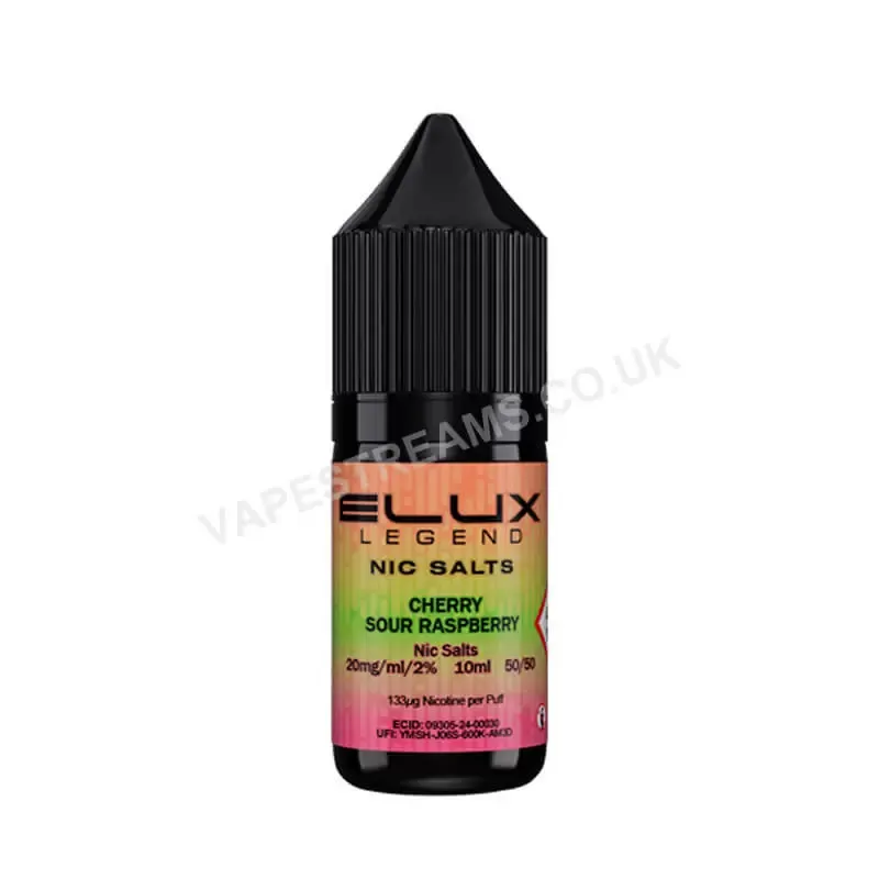 Elux Legend Cherry Sour Raspberry Nic Salt E-Liquid