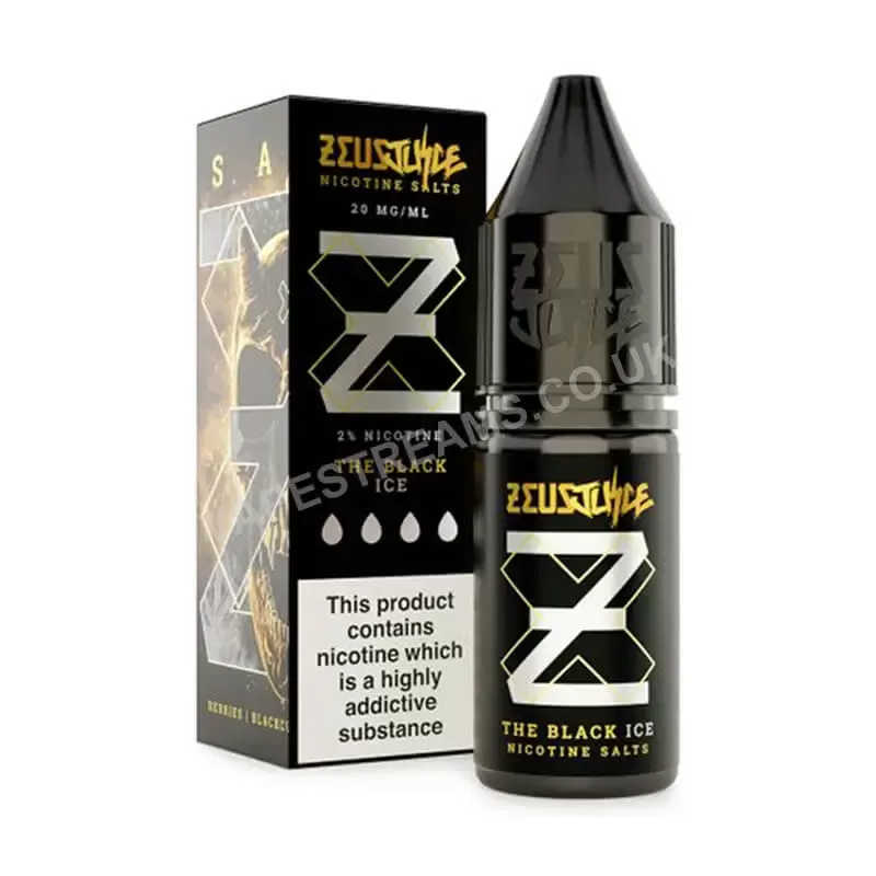 Zeus Juice The Black Ice Nic Salt E-Liquid