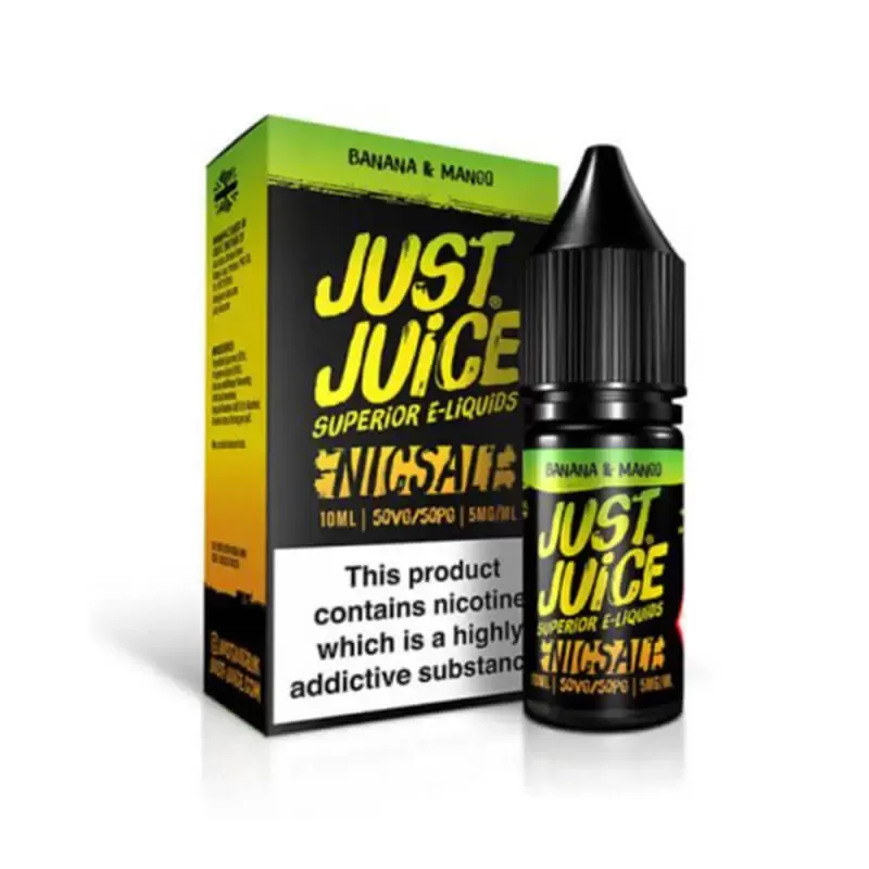 Just Juice Banana & Mango Nic Salt E-Liquid