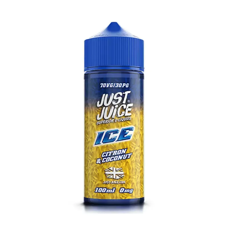 Citron & Coconut 100ml E-Liquid Shortfill by Just Juice Ice