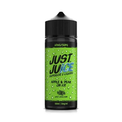 Apple & Pear On Ice 100ml E-Liquid Shortfill By Just Juice