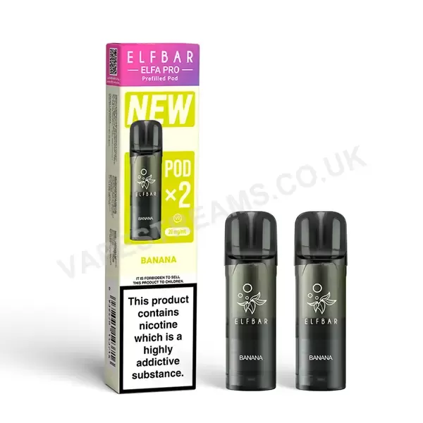 Elf Bar ELFA Pro Banana Prefilled Pods - Image 2