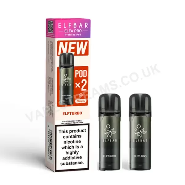 Elf Bar ELFA Pro Elfturbo Prefilled Pods - Image 2