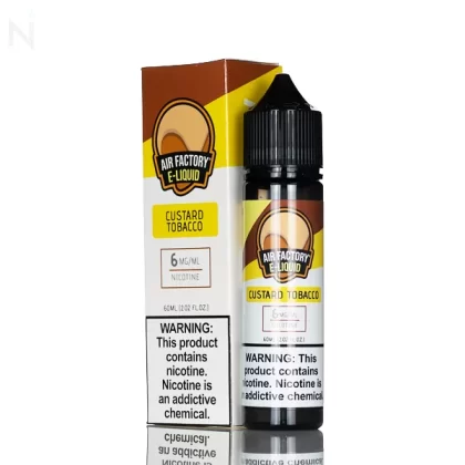Air Factory E Liquid - Custard Tobacco - 60ml - 6mg