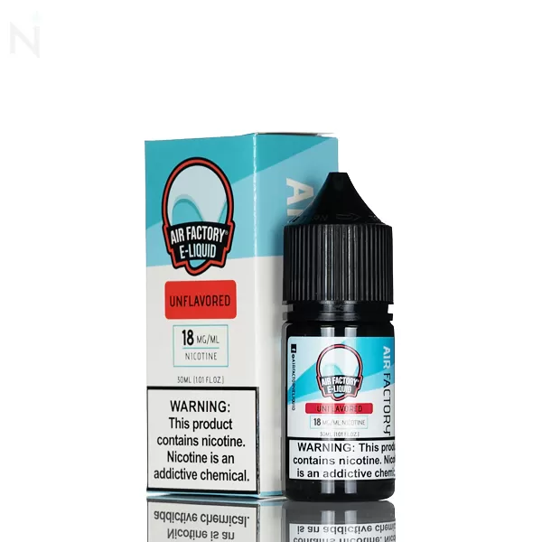 Air Factory Salt Nic - Unflavored - 30ml - 36mg