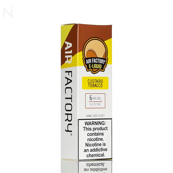 Air Factory E Liquid - Custard Tobacco - 60ml - 6mg - Image 3