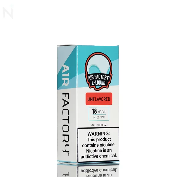 Air Factory Salt Nic - Unflavored - 30ml - 36mg - Image 3
