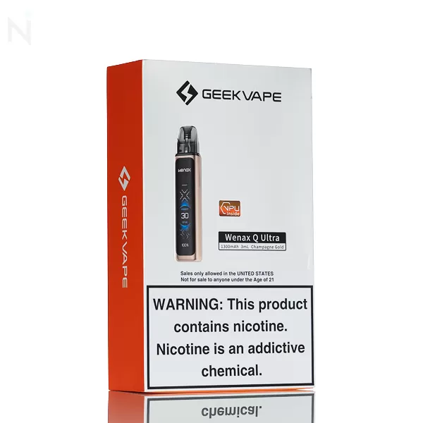 GeekVape WENAX Q Ultra 30W Pod System - Dawn Orange - Image 3