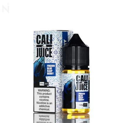 Cali Juice Salt Nic- Frozen Blue Raspberry - 30mL - 50mg