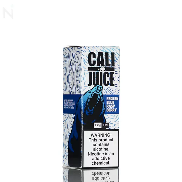 Cali Juice Salt Nic- Frozen Blue Raspberry - 30mL - 50mg - Image 3