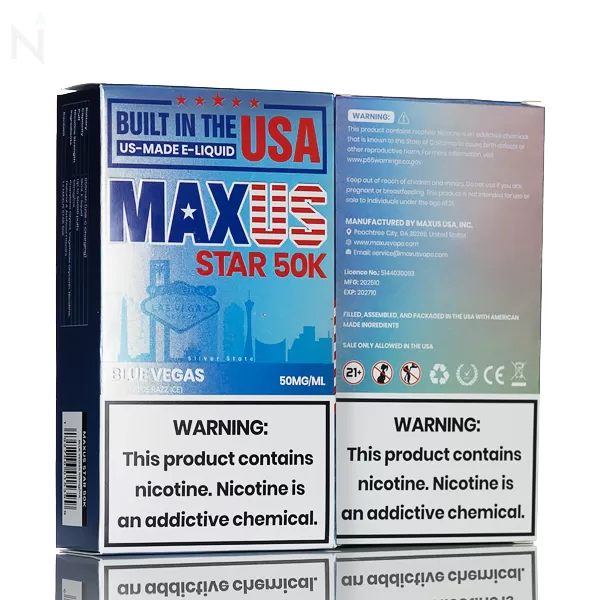 MAXUS Star 50K 50,000 Puffs Disposable Vape - Florida Gold (Orange Juice) - Image 3