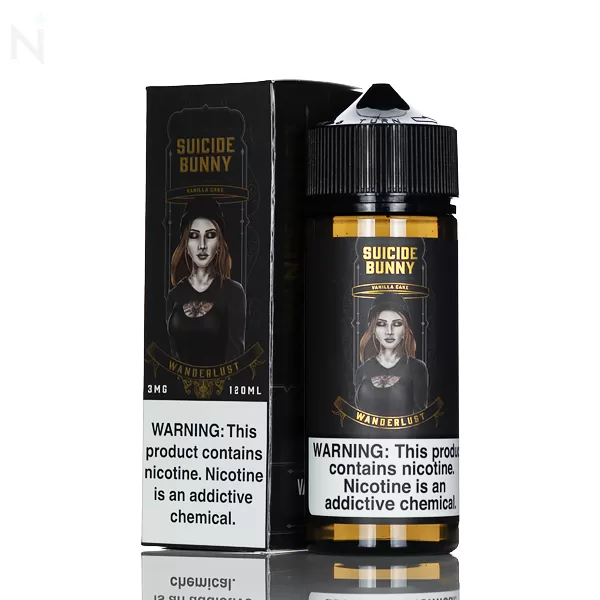 Suicide Bunny - Wanderlust (Vanilla Cake) - 120ml - 6mg