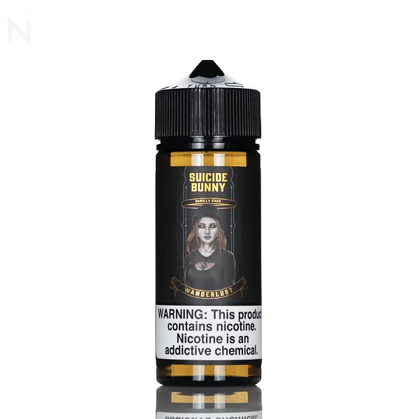 Suicide Bunny - Wanderlust (Vanilla Cake) - 120ml - 6mg - Image 2