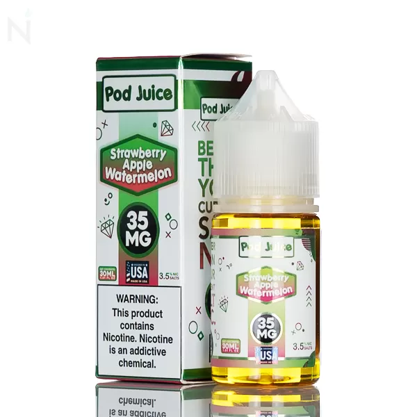 Pod Juice Salt - Strawberry Apple Watermelon - 30ml - 55mg