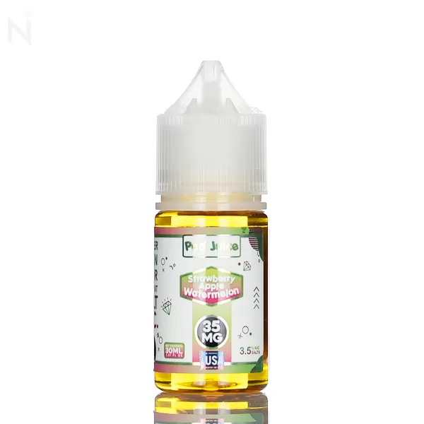 Pod Juice Salt - Strawberry Apple Watermelon - 30ml - 55mg - Image 2
