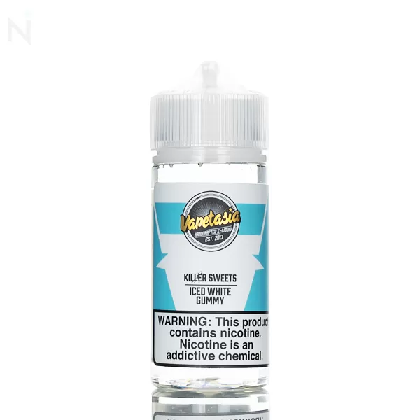 Vapetasia - ICED White Gummy - 100ml - 6mg - Image 2