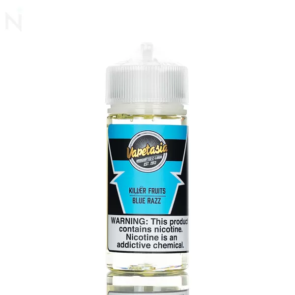 Vapetasia - Blue Razz - 100ml - 3mg - Image 2