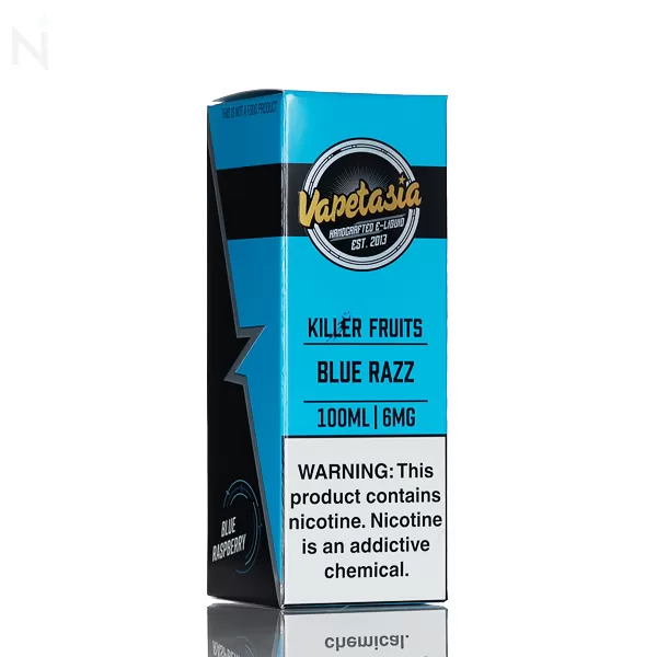Vapetasia - Blue Razz - 100ml - 3mg - Image 3