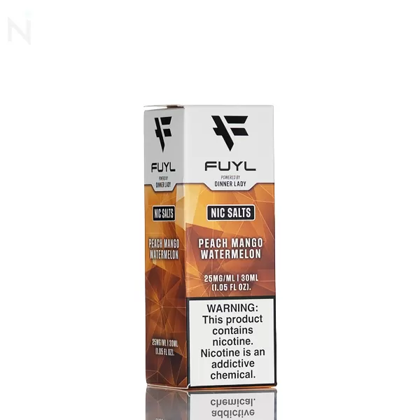 FUYL Salt - Peach Mango Watermelon - 30ml - 50mg - Image 3