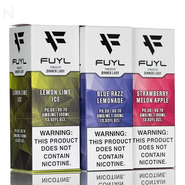 FUYL E-Liquid - No Nicotine Vape Juice - 100ml - Cranberry Grape