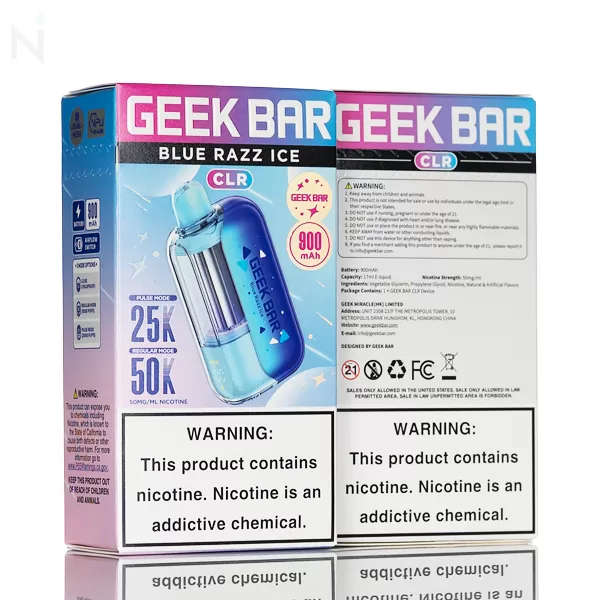 Geek Bar CLR 50K Disposable Vape - Triple Berry Ice - Image 3
