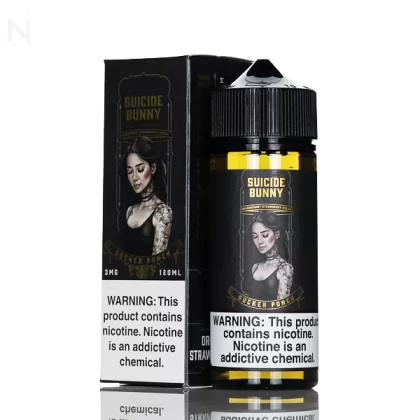 Suicide Bunny E-Liquid - Sucker Punch (Strawberry Dragonfruit Cream) - 120ml - 6mg